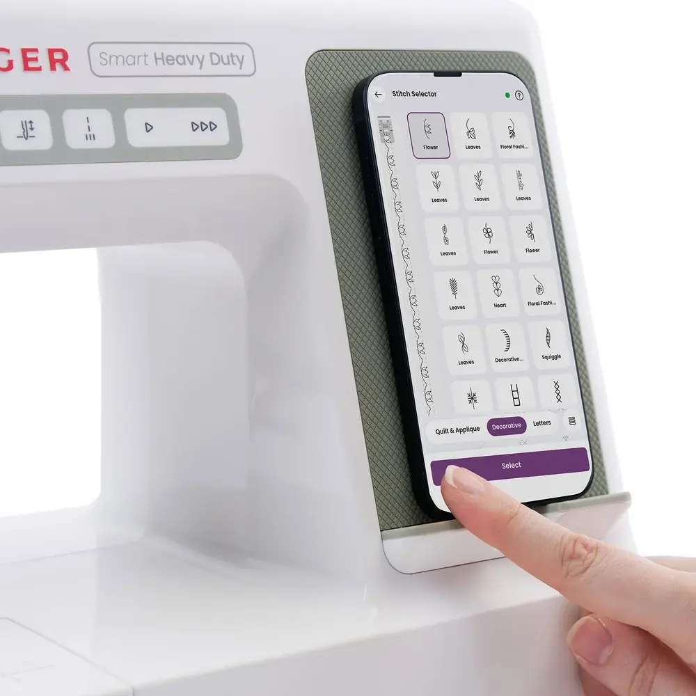 Singer-smart-heavy-duty-app-steuerung